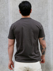 The Real McCoy's Pocket Tee – Charcoal (MC22006-032)