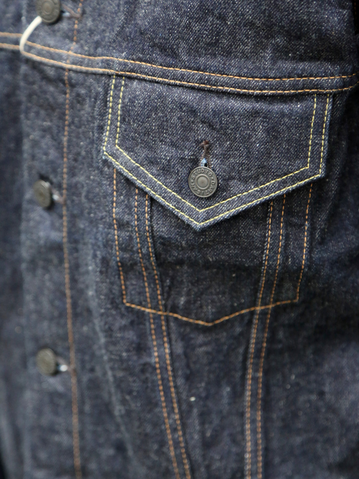 Studio D`Artisan 3rd Type Ishikawadai Denim Jacket – One Washed (SD-4113W)