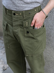 Buzz Rickson's USMC HBT M-44 Pants Short Length – Olive (BR42501-149)