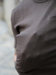 The Real McCoy's Pocket Tee – Charcoal (MC22006-032)