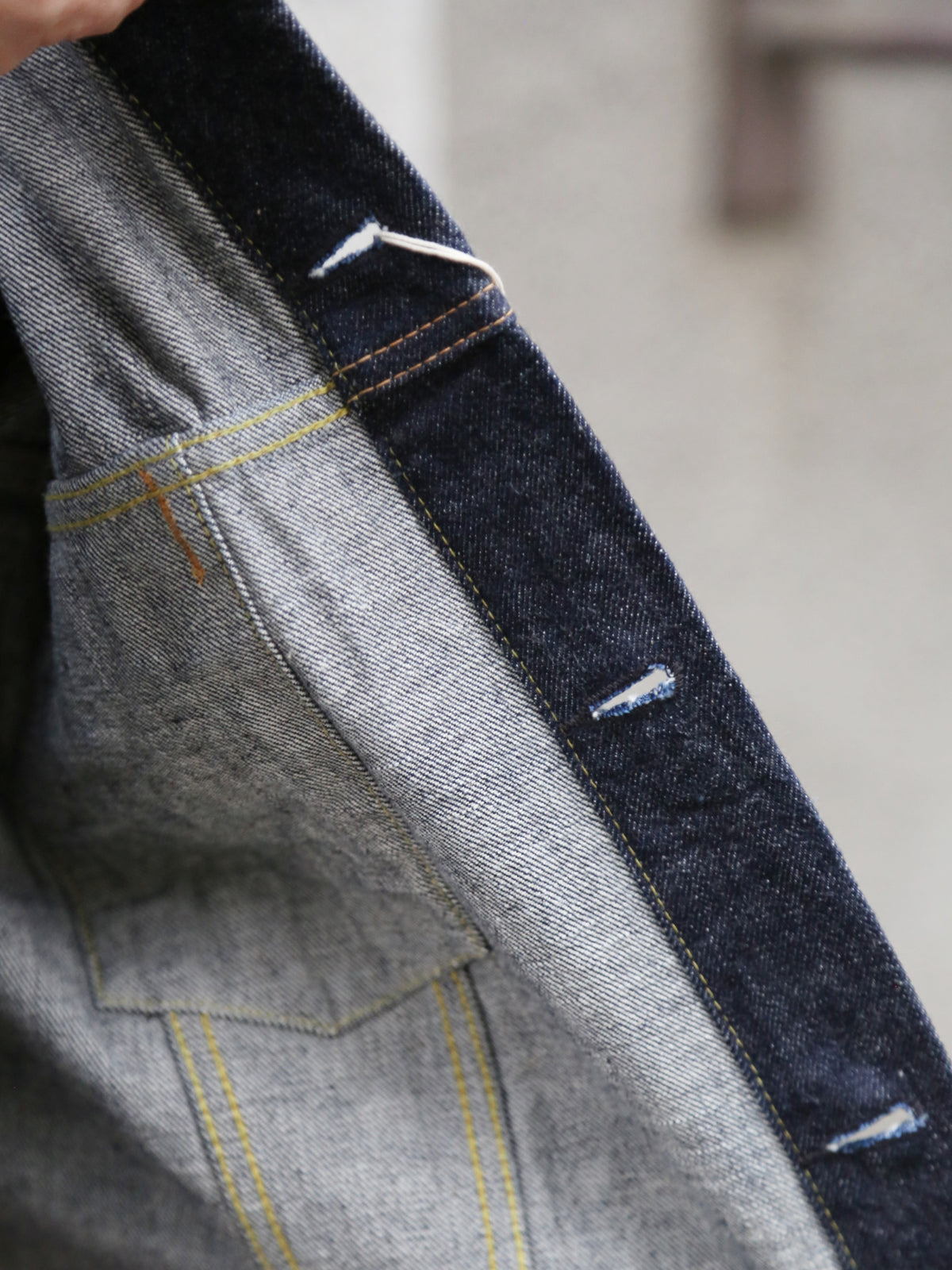 Studio D`Artisan 3rd Type Ishikawadai Denim Jacket – One Washed (SD-4113W)