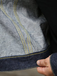 Studio D`Artisan 3rd Type Ishikawadai Denim Jacket – One Washed (SD-4113W)