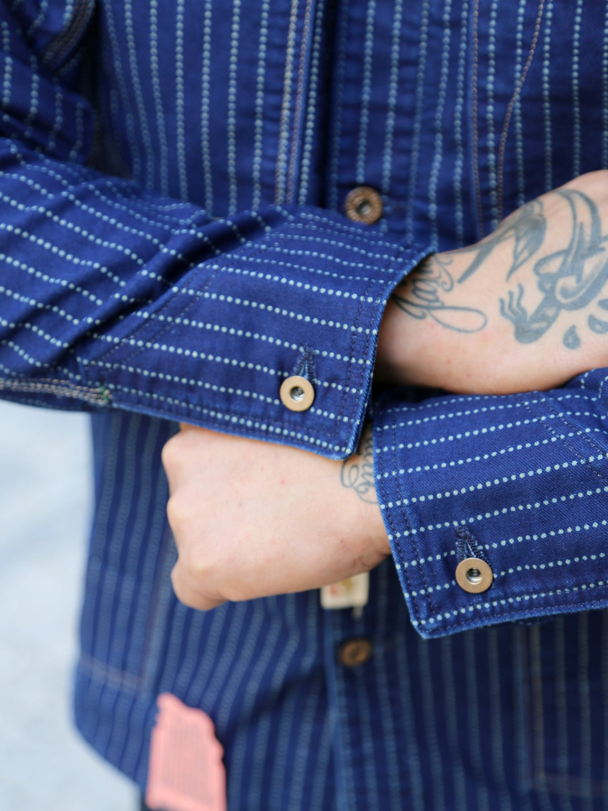 Indigofera Kurt Jacket –  Indigo Prima Wabash (707-4101-018)