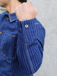 Indigofera Kurt Jacket –  Indigo Prima Wabash (707-4101-018)