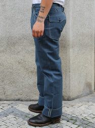 Blue Blanket Striped Pants (IJ2 IT127)