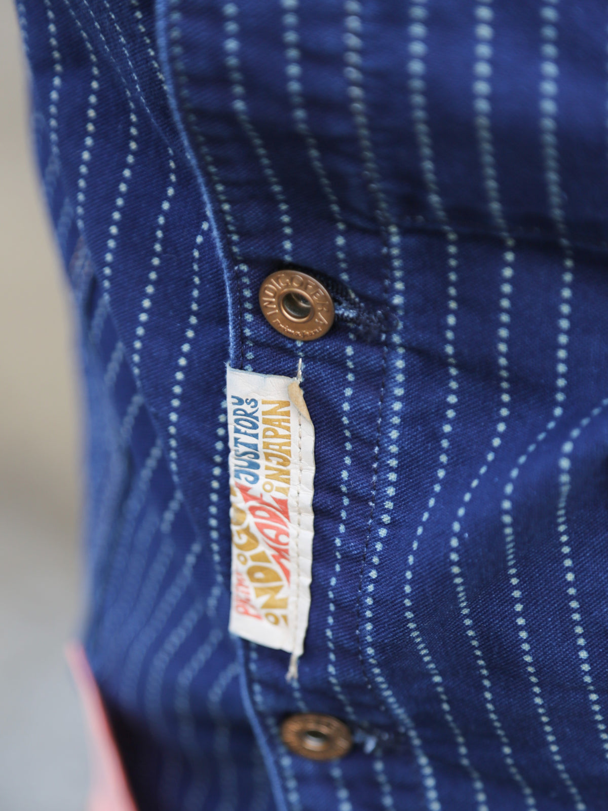 Indigofera Kurt Jacket –  Indigo Prima Wabash (707-4101-018)