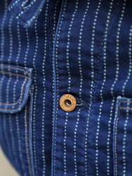 Indigofera Kurt Jacket –  Indigo Prima Wabash (707-4101-018)