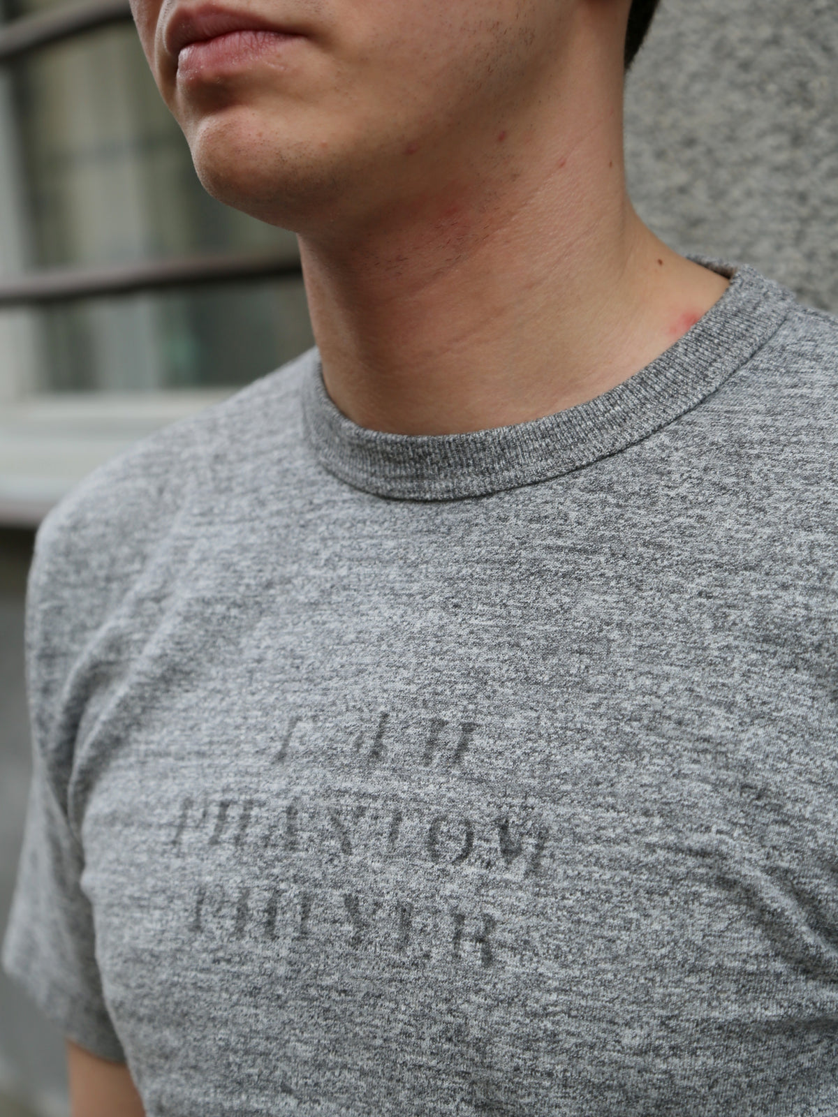 Buzz Rickson's Slub Yarn T-Shirt Phantom Phlyer – Grey (BR79730-113)