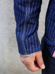 Indigofera Kurt Jacket –  Indigo Prima Wabash (707-4101-018)