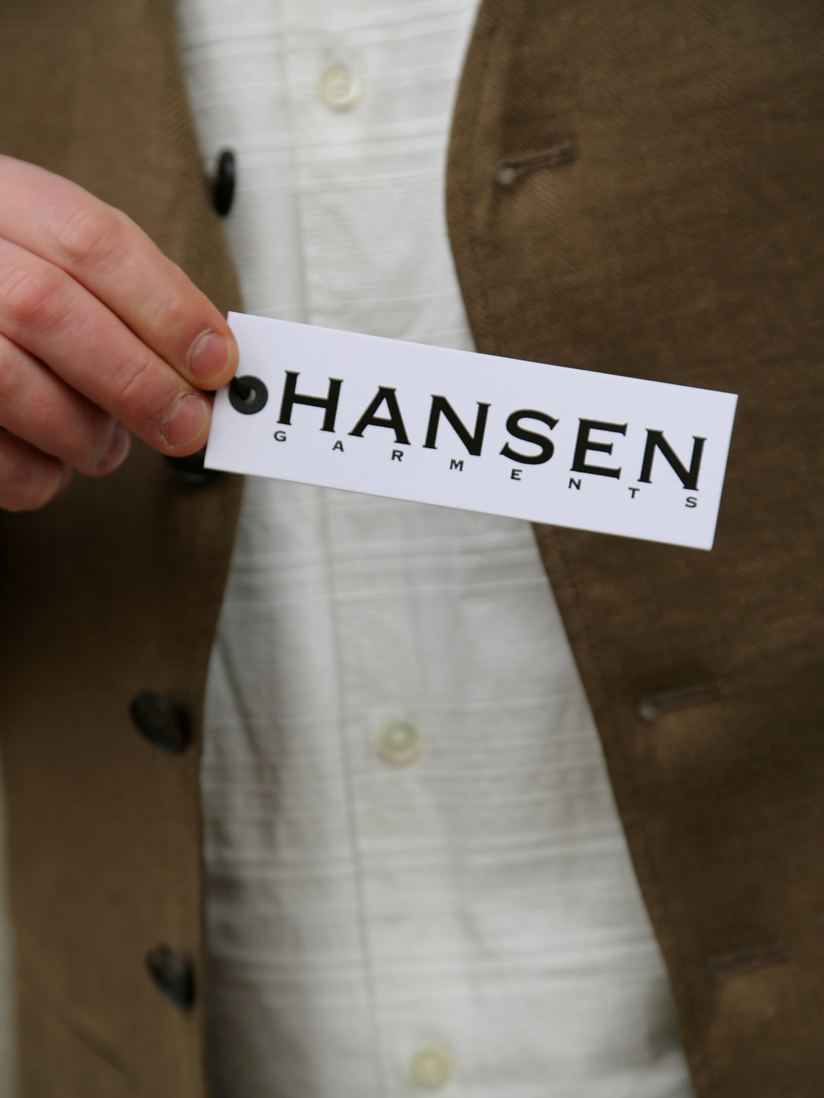 Hansen Daniel (27-46-6) Casual Waistcoat – Khaki Linen