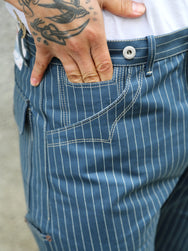 Blue Blanket Striped Pants (IJ2 IT127)