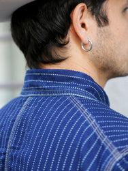 Indigofera Kurt Jacket –  Indigo Prima Wabash (707-4101-018)