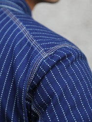 Indigofera Kurt Jacket –  Indigo Prima Wabash (707-4101-018)