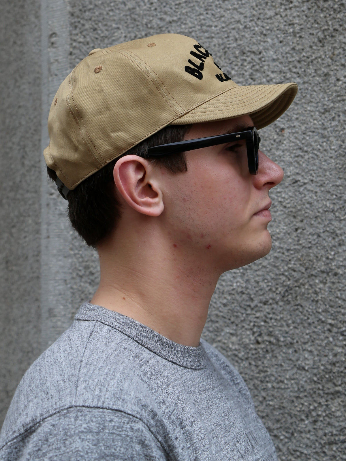 Black Sign Black Code Trucker Cap – Beige Chino (BSSC-26902)