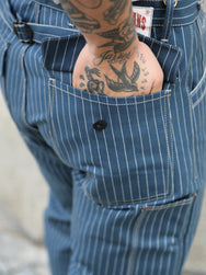 Blue Blanket Striped Pants (IJ2 IT127)