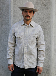 Freenote Cloth Modesto Shirt – Stripe (M1262269-STR)