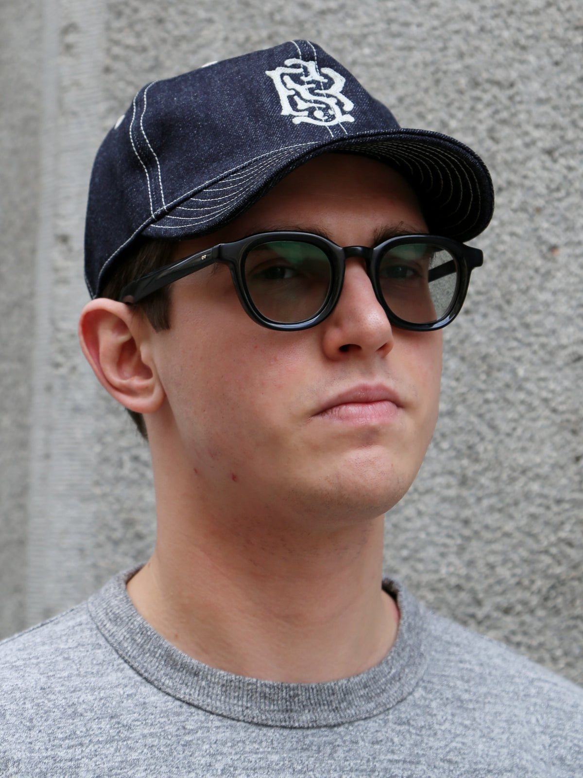 Black Sign BS Trucker Cap – Indigo Denim (BSSC-26901)