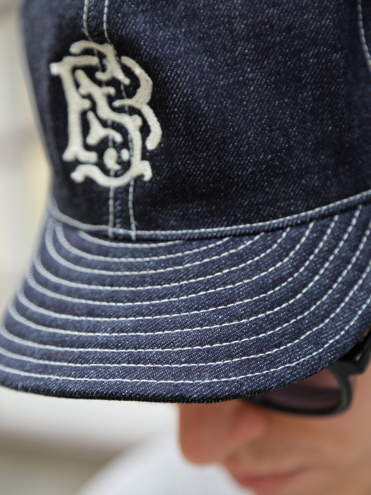 Black Sign BS Trucker Cap – Indigo Denim (BSSC-26901)