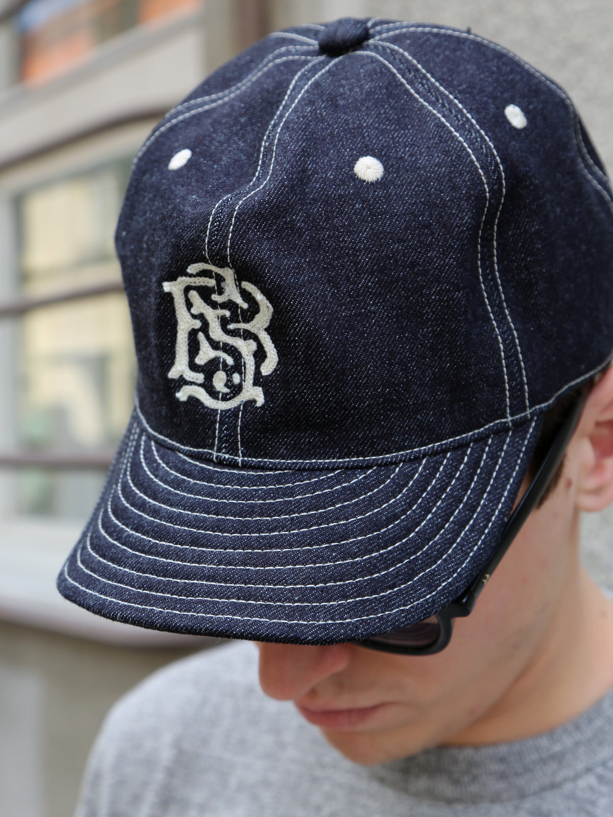 Black Sign BS Trucker Cap – Indigo Denim (BSSC-26901)