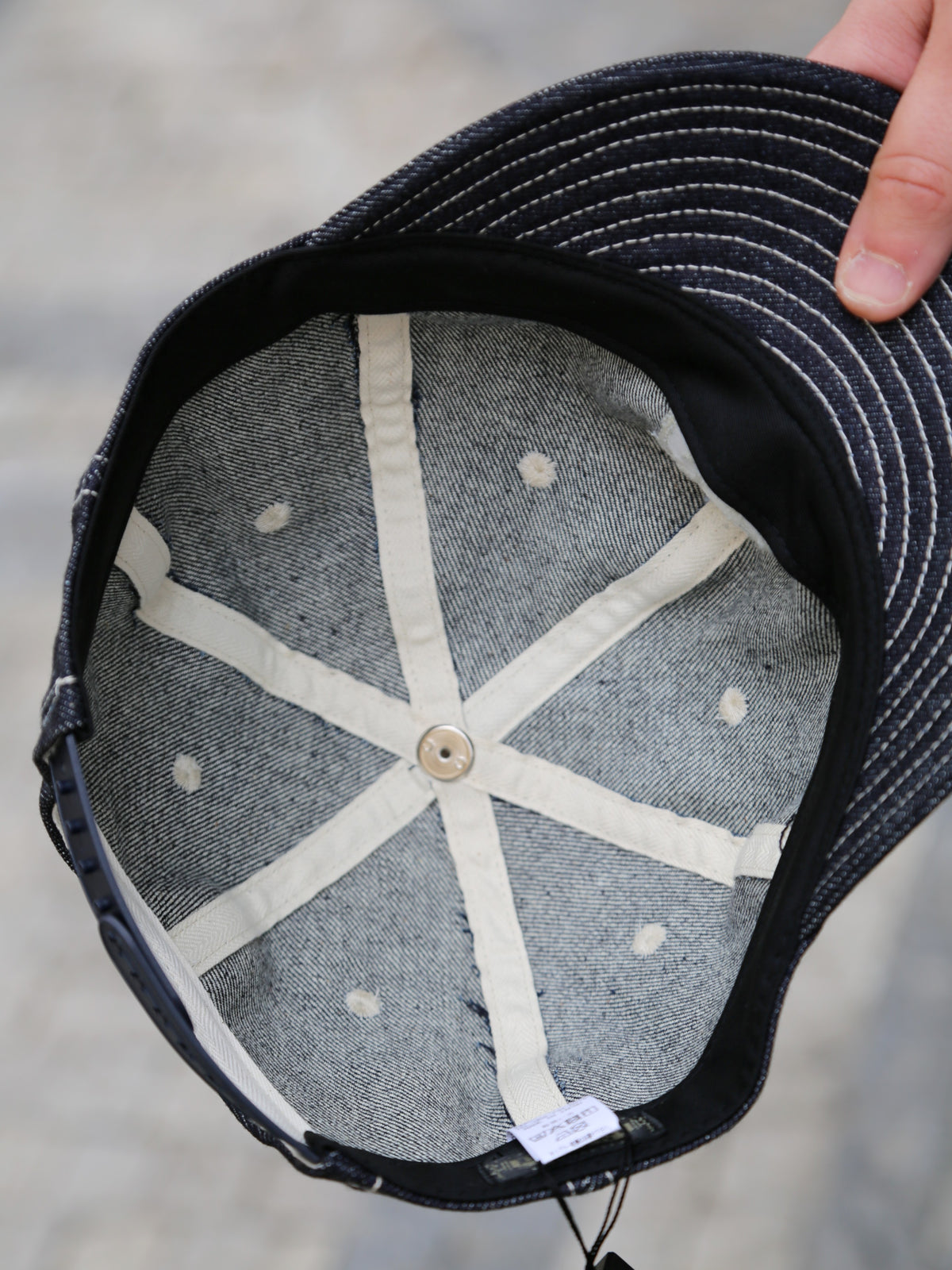 Black Sign BS Trucker Cap – Indigo Denim (BSSC-26901)