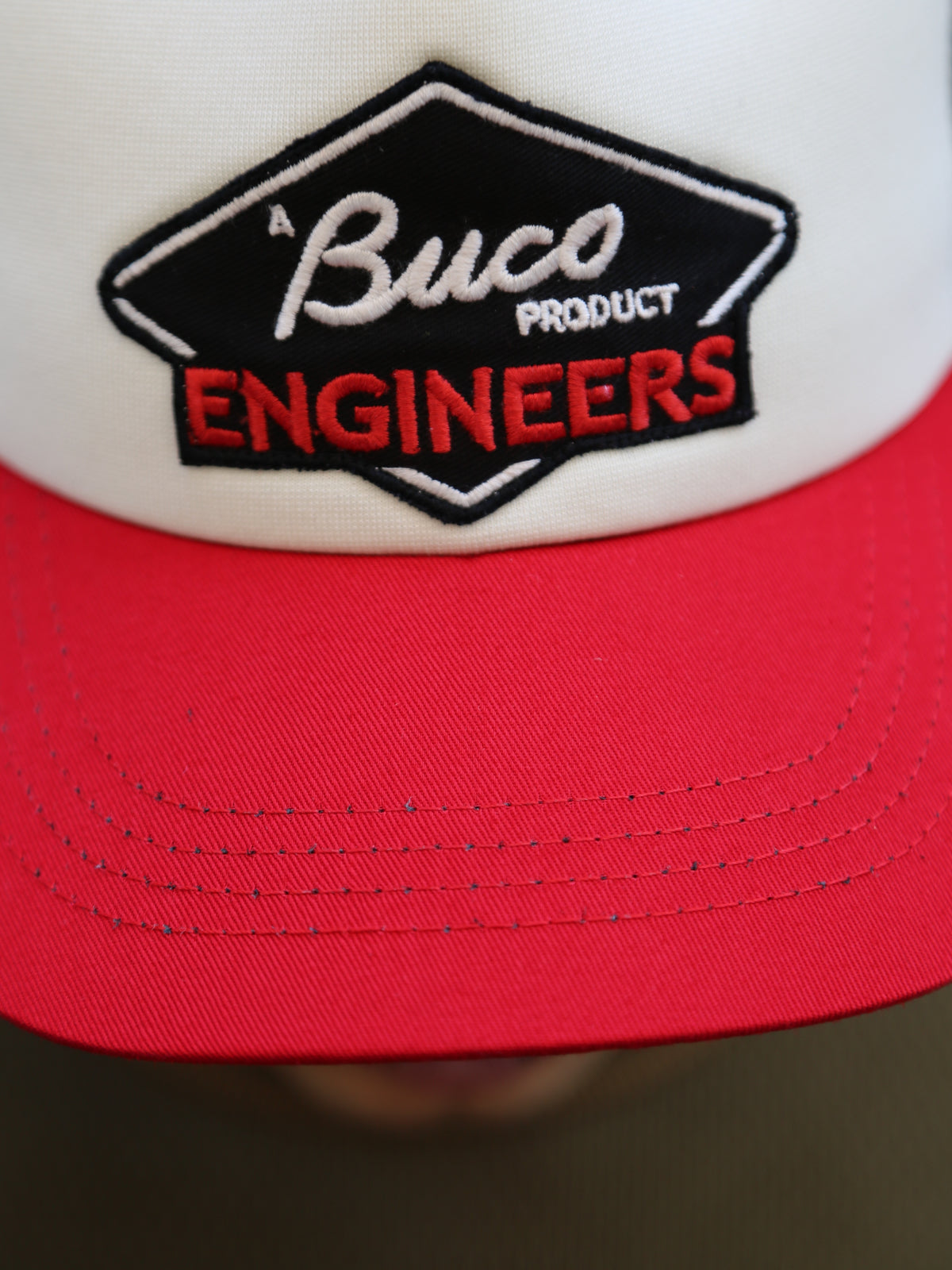 The Real McCoy's BA24003 Buco Mesh Cap Engineers – Black