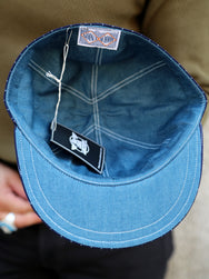 The Real McCoy's MA24014 Wabash Reversible Work Cap – Indigo