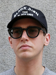 Black Sign Black Code Trucker Cap – Black Chino (BSSC-26902)