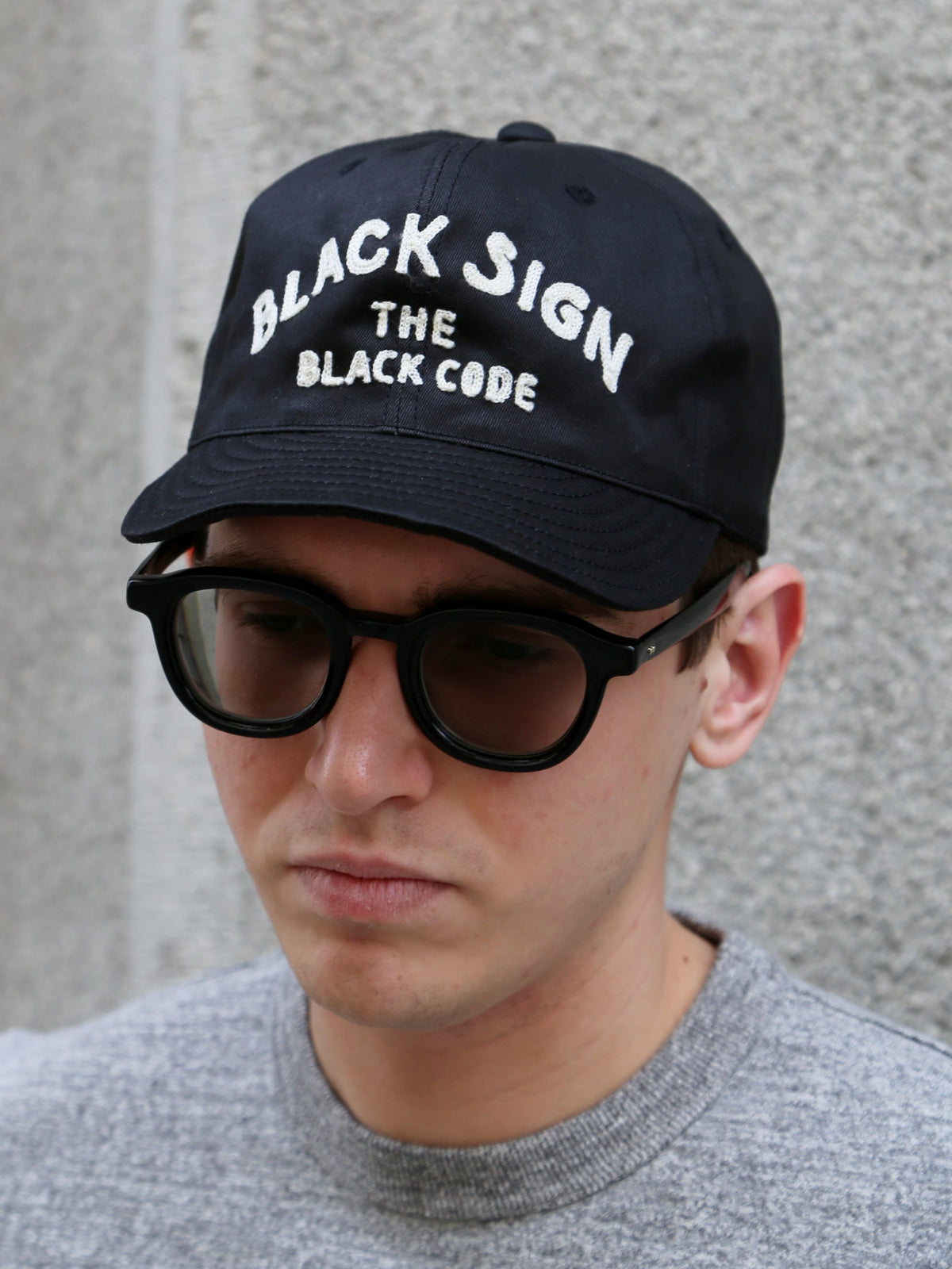 Black Sign Black Code Trucker Cap – Black Chino (BSSC-26902)