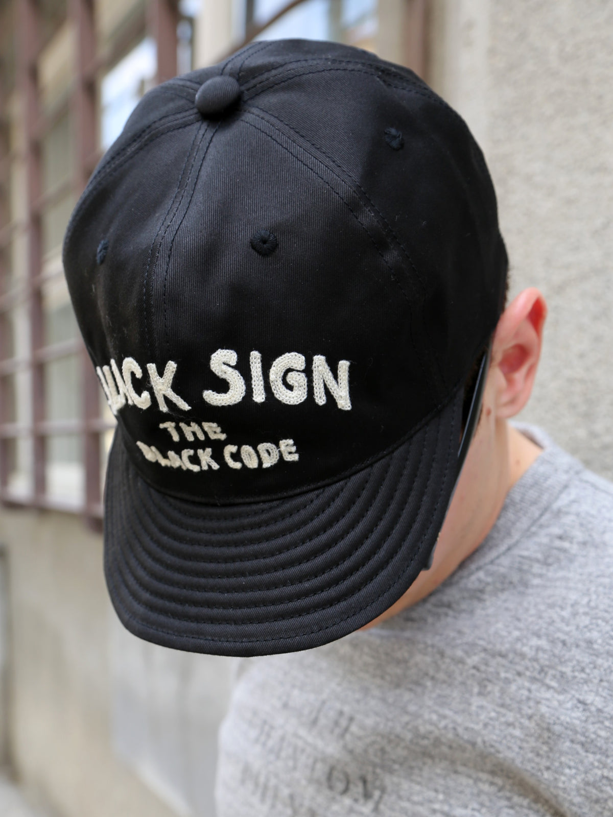 Black Sign Black Code Trucker Cap – Black Chino (BSSC-26902)