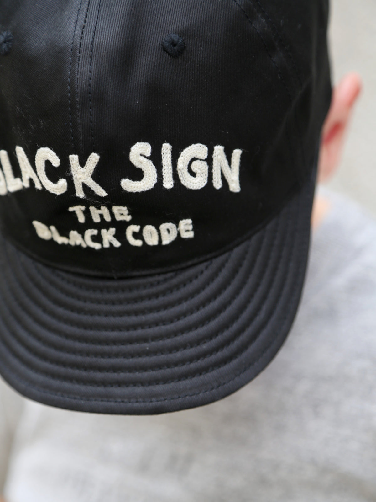 Black Sign Black Code Trucker Cap – Black Chino (BSSC-26902)