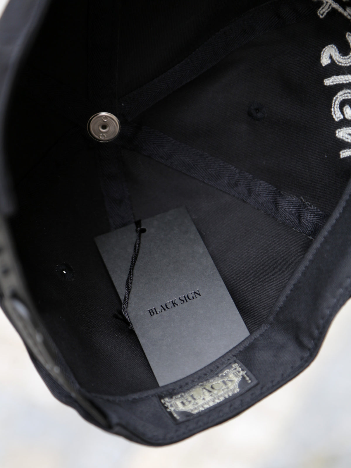 Black Sign Black Code Trucker Cap – Black Chino (BSSC-26902)