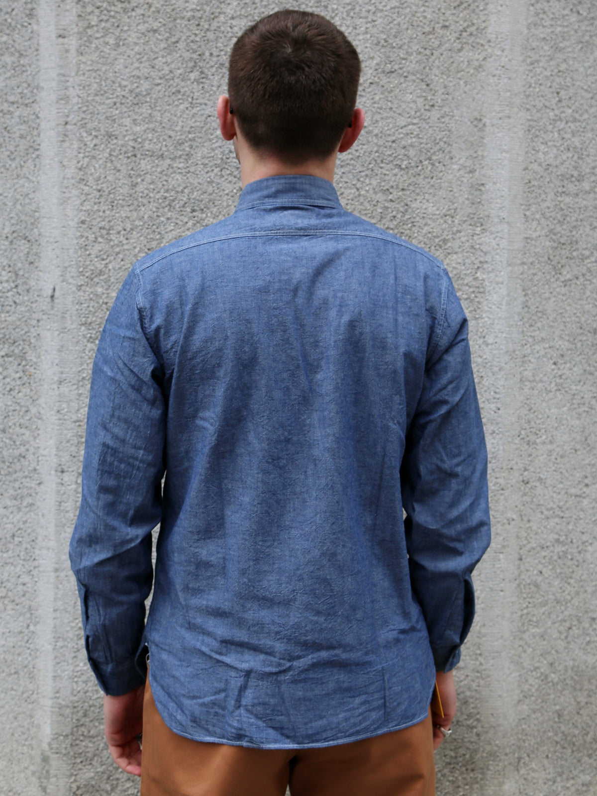 Buzz Rickson's Chambray Work Shirt – Blue (BR25995)