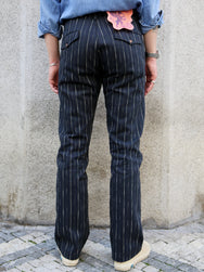 Indigofera Durango Pants Prima Stripe – Coalbone (812-5101-019)