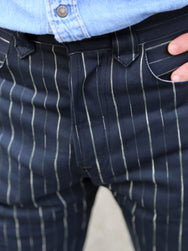 Indigofera Durango Pants Prima Stripe – Coalbone (812-5101-019)