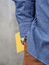 Buzz Rickson's Chambray Work Shirt – Blue (BR25995)