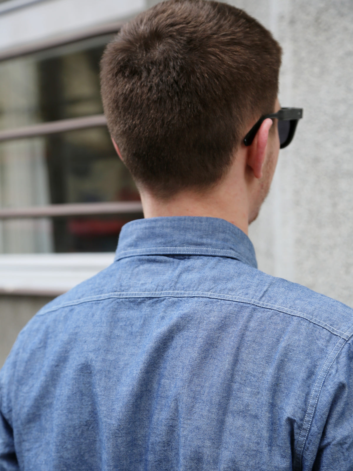 Buzz Rickson's Chambray Work Shirt – Blue (BR25995)