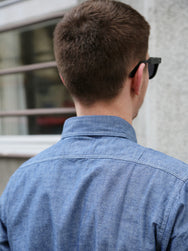 Buzz Rickson's Chambray Work Shirt – Blue (BR25995)