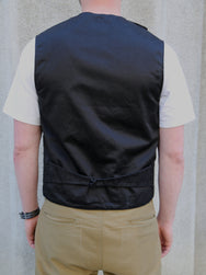 Black Sign Black Chino Swindler Vest (BSSV-23203)