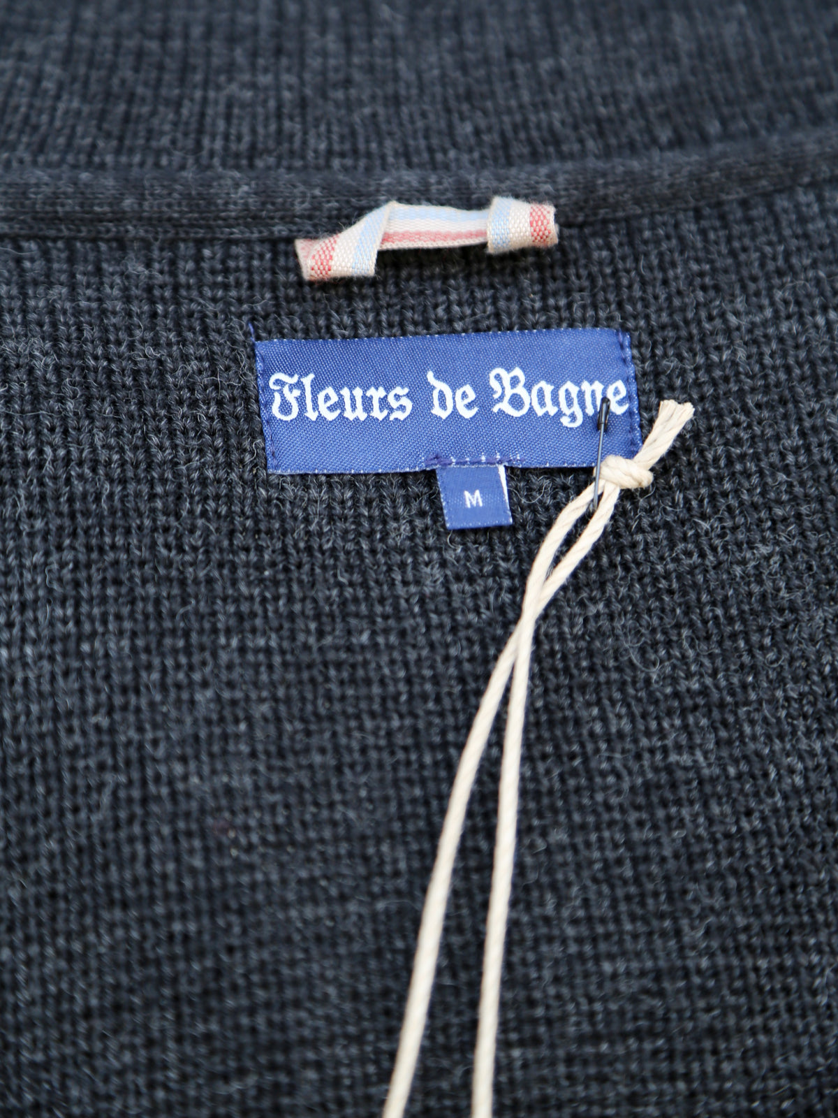 Fleurs de Bagne L'Enfant du Malheur Cardigan – Anthracite