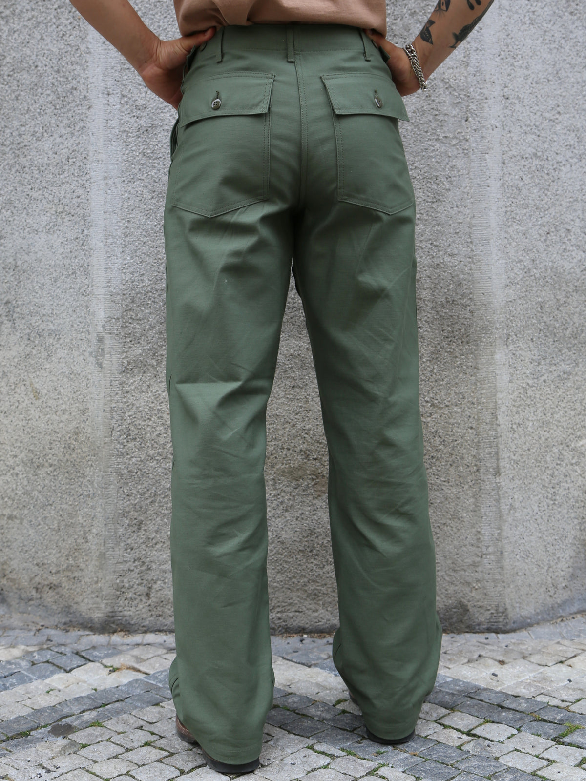 The Real McCoy's MP23003 OG-107 Trousers – Olive