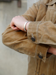 Freenote Cloth RJ-1 Waxed Jacket Tumbleweed – Brown Interior (M0004302-TMB)