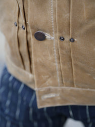 Freenote Cloth RJ-1 Waxed Jacket Tumbleweed – Brown Interior (M0004302-TMB)