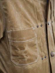 Freenote Cloth RJ-1 Waxed Jacket Tumbleweed – Brown Interior (M0004302-TMB)