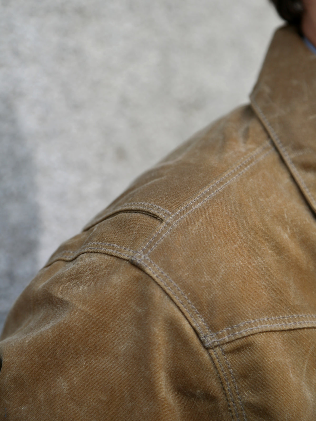 Freenote Cloth RJ-1 Waxed Jacket Tumbleweed – Brown Interior (M0004302-TMB)