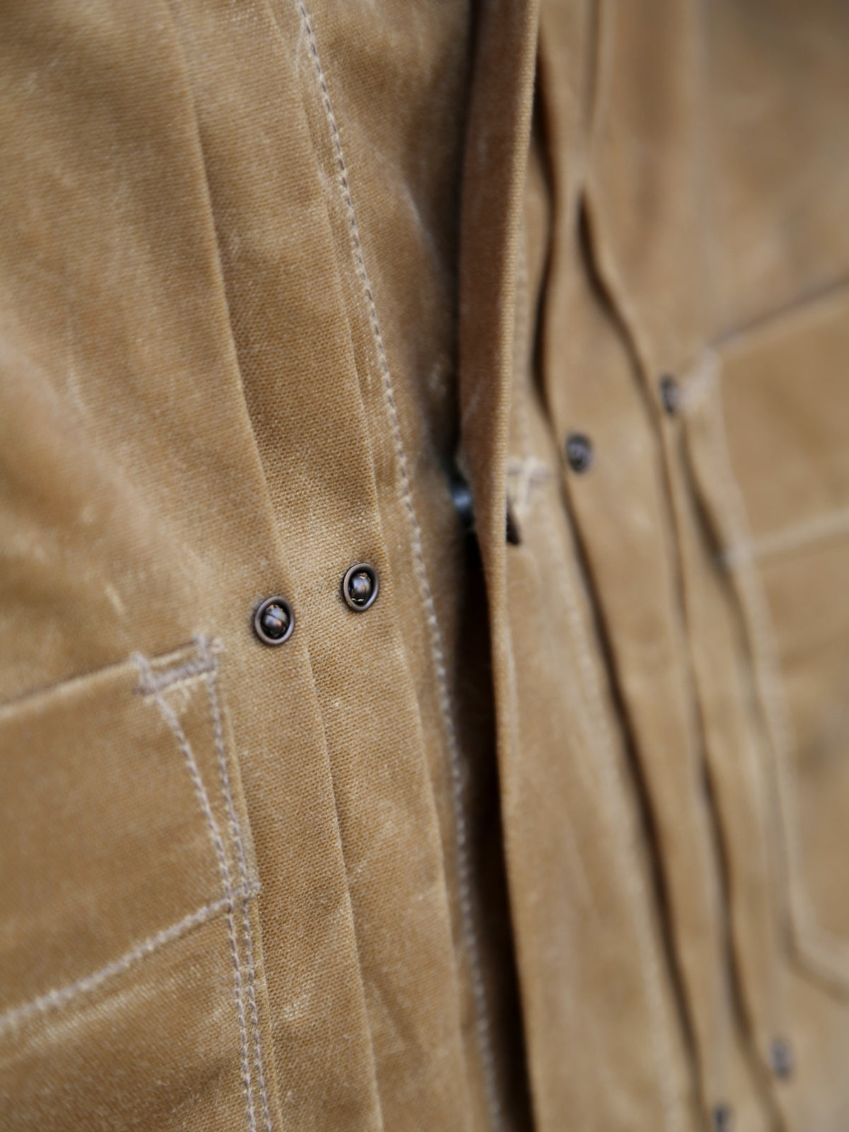 Freenote Cloth RJ-1 Waxed Jacket Tumbleweed – Brown Interior (M0004302-TMB)