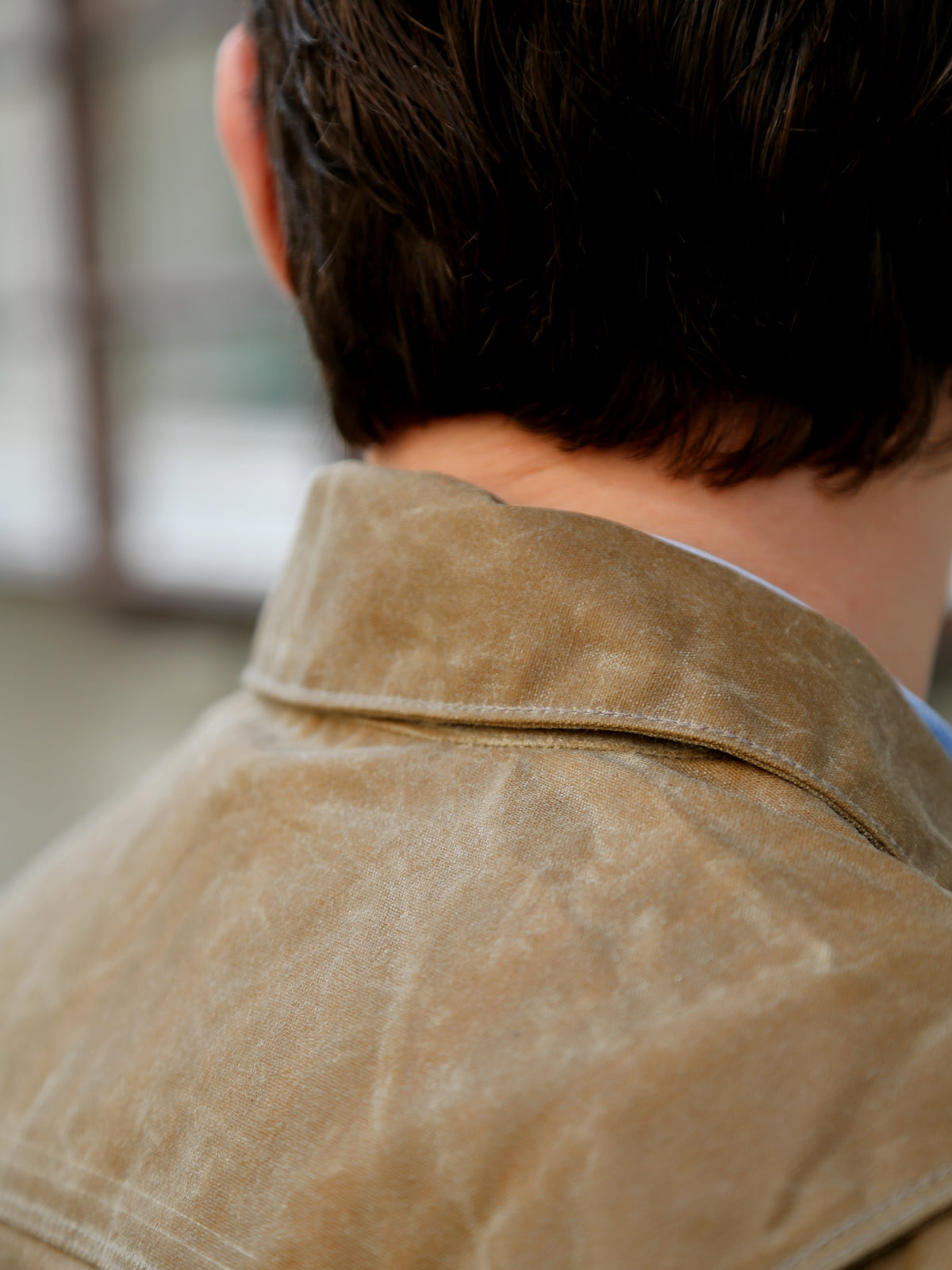 Freenote Cloth RJ-1 Waxed Jacket Tumbleweed – Brown Interior (M0004302-TMB)