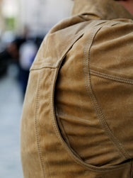 Freenote Cloth RJ-1 Waxed Jacket Tumbleweed – Brown Interior (M0004302-TMB)