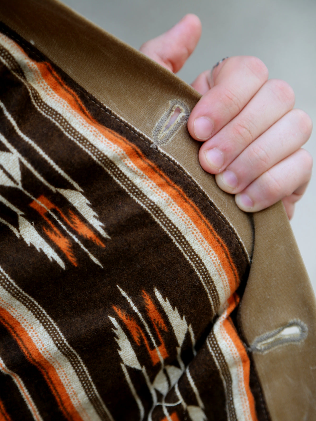 Freenote Cloth RJ-1 Waxed Jacket Tumbleweed – Brown Interior (M0004302-TMB)