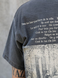 Fleurs de Bagne Tricot La Rue d’La Joie – Old Black (A-07911)