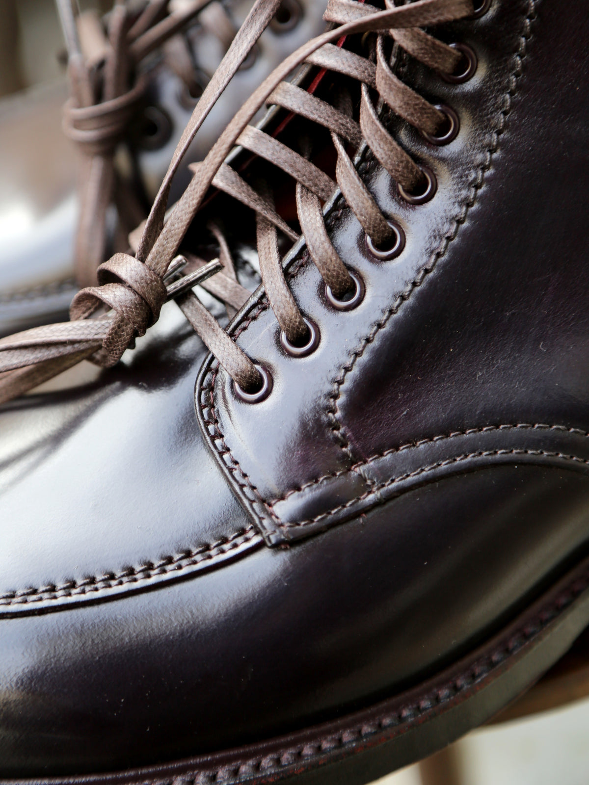 Alden Col.8 Cordovan Boots – Burgundy (M5915C) - SPECIAL DENIM HEADS MAKE-UP